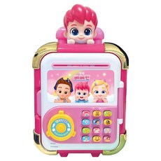 碰碰狐 Bebefinn 會說話會唱歌的行李箱保險箱, 粉紅色, 1個