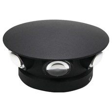비츠조명 6W LED 파츠 방수 외부벽등, 블랙