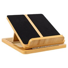 Luaz 4段角度調節木製小腿腳踝斜板 腿部放鬆器 伸展板, 混合色