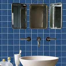 秘密花園 高級歐式風格素色磁磚貼紙 10入, DESIGN 7