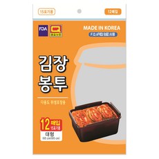 우진크린라이프 김장봉투 65 x 95 cm, 대형(약15포기), 12개입, 1개