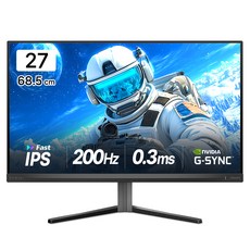필립스 QHD 에브니아 200 FAST IPS 프리싱크 HDR 400 게이밍 무결점 모니터, 68.5cm, 27M2N5500LQ