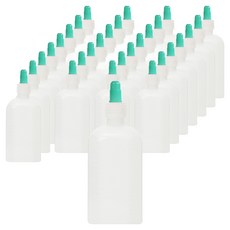 신도공업 PE 말랑이 긴마개 일회용 물약병 100ml, 100개