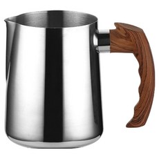 빛나리 눈금있는 스테인리스 왁스 멜팅팟 밀크피처 라데아트 거품기 600ml, C타입, 1개