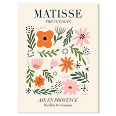 Terrybo 馬諦斯 花卉 抽象 海報 7