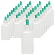 신도공업 PET 딱딱이 짧은마개 일회용 물약병 45ml, 100개