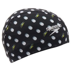 speedo Boom 圓點網眼泳帽 SE12505WY, WY, 1個