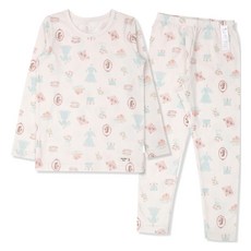 오가닉맘 아동용 일리디 긴소 내의 상의 + 하의 세트 MISL9K03