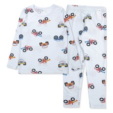 오가닉맘 아동용 벤트 긴소 내의 상하의 세트 MISL9K06