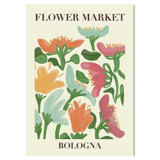 테리보 마티스 꽃 추상 포스터 2