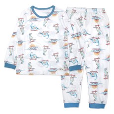 오가닉맘 아동용 제로딘 긴소 스판 내의 상하의 세트 MISP9K08