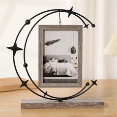 PICKNOA 感性風格奢華吊掛相框, 1個, 黑色2