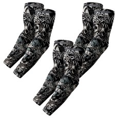 ARMEDES 機能性涼感袖套 AR-17 2入, 愛戀黑, 3個