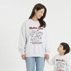 LITTLE RABBIT 家庭汪星人素描親子上衣