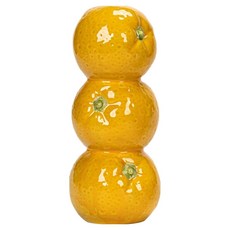 Mirnoa 擬真水果造型獨特裝飾室內花瓶 MMM3472, 橘子