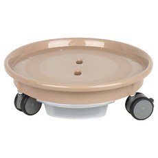 GAPJONE 蘿拉圓形接水盤, 摩卡, 1個