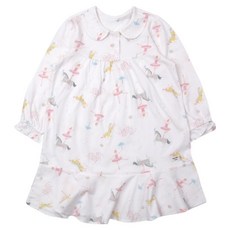 ORGANICMOM 兒童Twini長袖棉質連身睡裙 MISSSW07