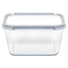 발룬피니 내열강화유리 김치통 밀폐용기, 2.6L, 1개