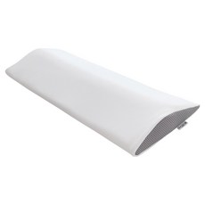 바디연구소 허리베개 요추 다리 종아리 채움 베개 쿠션 소프트폼, 화이트, 1개