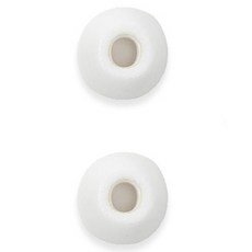 COMPLY TrueGrip Max AirPods Pro 3 專用記憶海綿耳塞 M, 白色, 2個, 單一商品