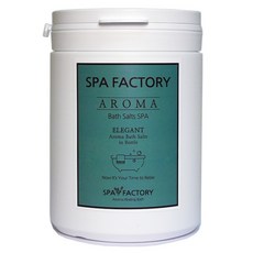 SPA FACTORY Elegant 喜馬拉雅白色香氛浴鹽入浴劑 蘋果花香, 1kg, 1個