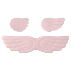지클릭커 윙 코튼 팜레스트 키보드 쿠션 손목 받침대, 1개, 인디 핑크
