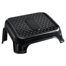 Mabso Shop 辦公室 家庭 浴室 多用途腳踏凳 HR2576, 黑色