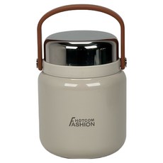 Hotcom 時尚粥桶兼便當盒, 象牙白, 1個, 650ml