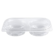 Swan 杜拜Q彈餅乾 Q彈餅乾 2格 PET 容器, 100個, 1入