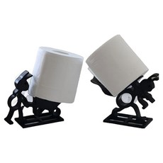 Mirnoa 勤勞螞蟻主題室內裝飾捲筒衛生紙盒 2件組 MMM3437, 黑色