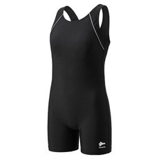 renoma 泳衣 滾邊線條 X背 連身短褲 RN-GS2G565