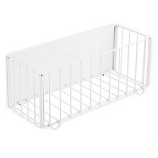 LaChouette 磁吸式可折疊免打孔懸浮洗衣籃 迷你(280 x 110 x 110 mm), 白色