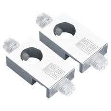 ZRDR 零度水草 Mimine Aqua 鋁製外部過濾器軟管固定架 適用16 / 22mm, 單一顏色, 2個