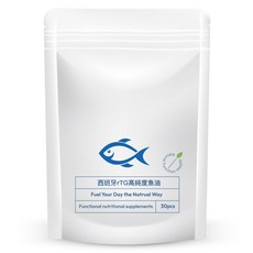 Vira 西班牙rTG高纯度魚油膠囊 500mg, 1個, 30顆