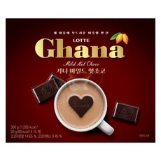 가나 마일드 핫초코, 20g, 1개, 15개입