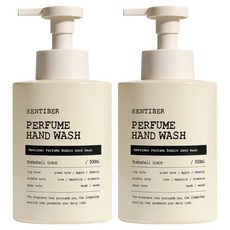 SENTIBER 香氛泡沫大容量洗手乳 邦榭格蕾斯, 2個, 500ml