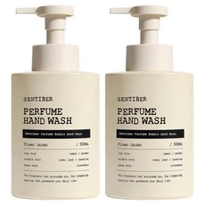 SENTIBER 香氛泡泡大容量洗手乳 花園香, 2個, 500ml