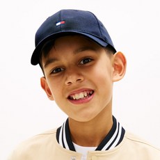 Tommy Hilfiger 兒童小旗子棉質棒球帽