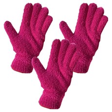 마리조아 먼지 청소용 니트 장갑 한손착용, 스타일3, 3개