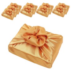 緞麵包袱巾 123 x 123 cm, 11 黃金色, 10個