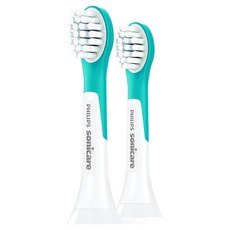 필립스코리아 소닉케어 키즈 칫솔모 3세 이상, HX6032/13, 2개