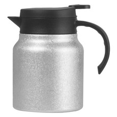 GER 泰 覆鈦內膽燜茶保溫壺, 銀色, 1個, 1L