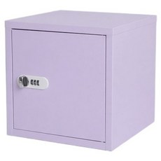 HICKIES Compact Design 私人個人家用鋼製迷你保險箱 MS10, 紫色