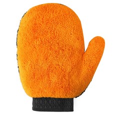 마리조아 차량용 세차 청소 장갑 한손착용, 차콜 그레이, 1개