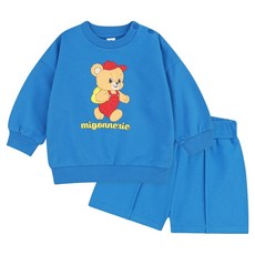 MilkBaby 올데이 러키 베어 상하의 세트