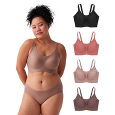 24HRS 無感失憶內衣4件組 經典款