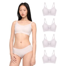 24HRS 無感失憶細肩內衣4件組 經典款