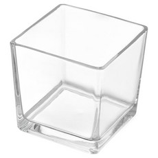 탑피아 사각 작은 정원 DIY 테라리움 화분 12 x 12 cm, 1개