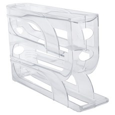 솔브리빙 스르륵 4단 계란 보관 트레이, 1개, 투명