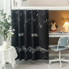 픽노아 기숙사 이층 침대용 수면집중형 암막 커튼